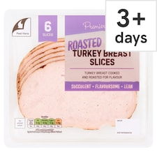 Premier Deli Roast Turkey Breast Slices 125g