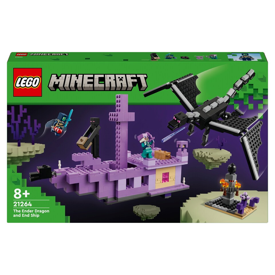 LEGO Minecraft 21264 A Végzetsárkány és a Végzethajó  1. kép