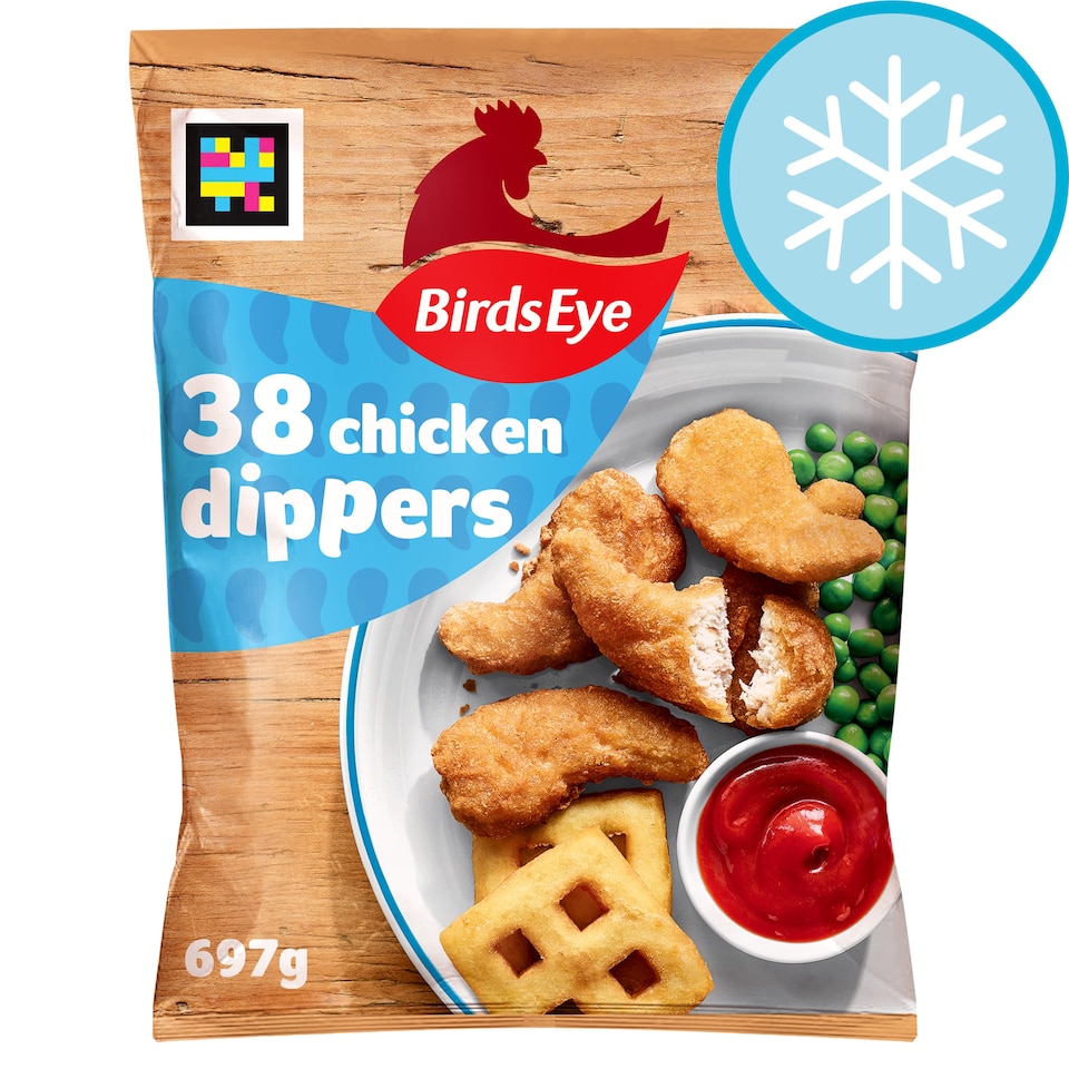 image 1 of Birds Eye Chicken Dippers 38 Pack 697g