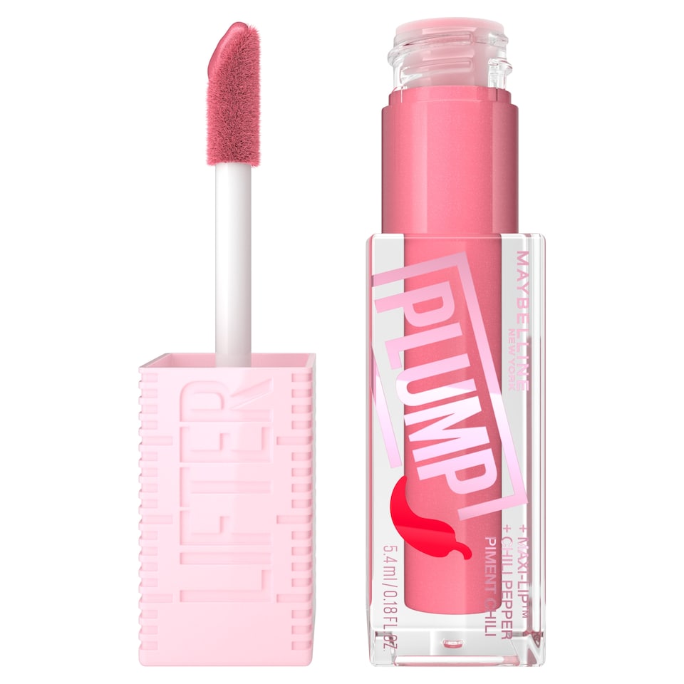 image 1 of Maybelline Lifter Plumping Lip Gloss - Blush Blaze 5.4ml