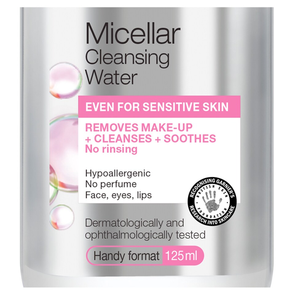 image 1 of Garnier Micellar Water Sensitive 125Ml