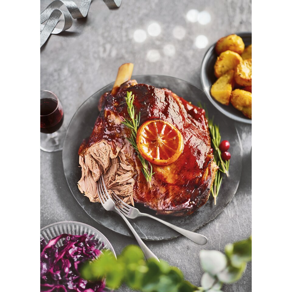 image 1 of 56. Tesco Finest Slow Cooked Whole Lamb Shoulder 1.78kg (Serves 6)