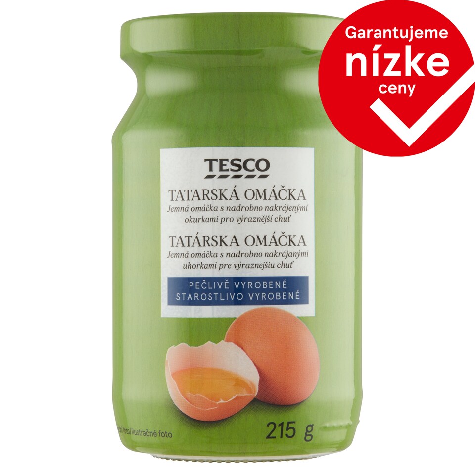 Tesco Tartar Sauce 215 g