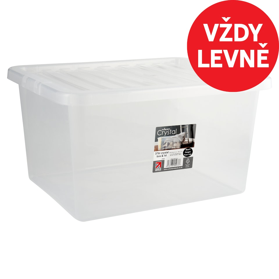 Wham Crystal Box & Lid 37 L