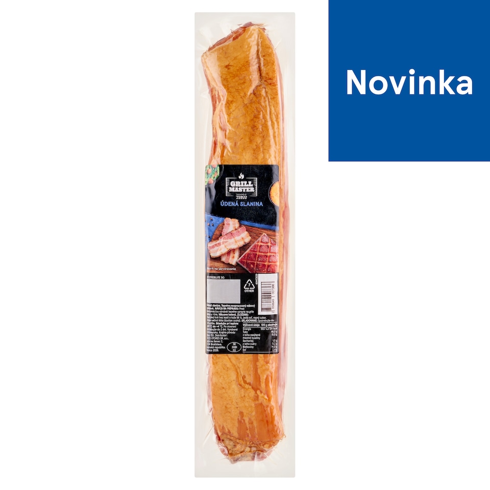Tesco Grill Master Údená slanina
