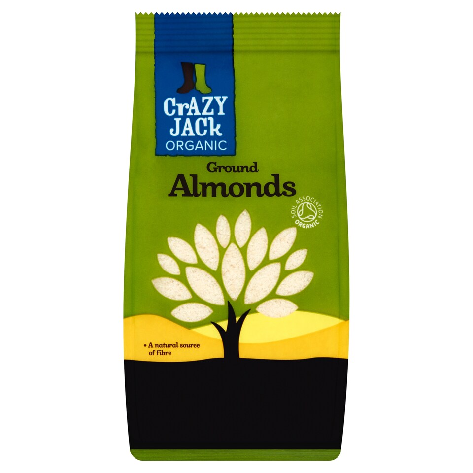 image 1 of Crazy Jack Org. Ground Almonds 100G