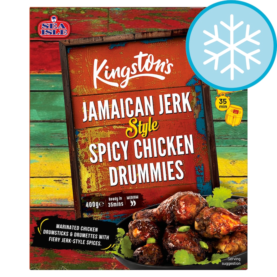 Kingston's Spicy Jamaican Jerk Chicken Portions 400g