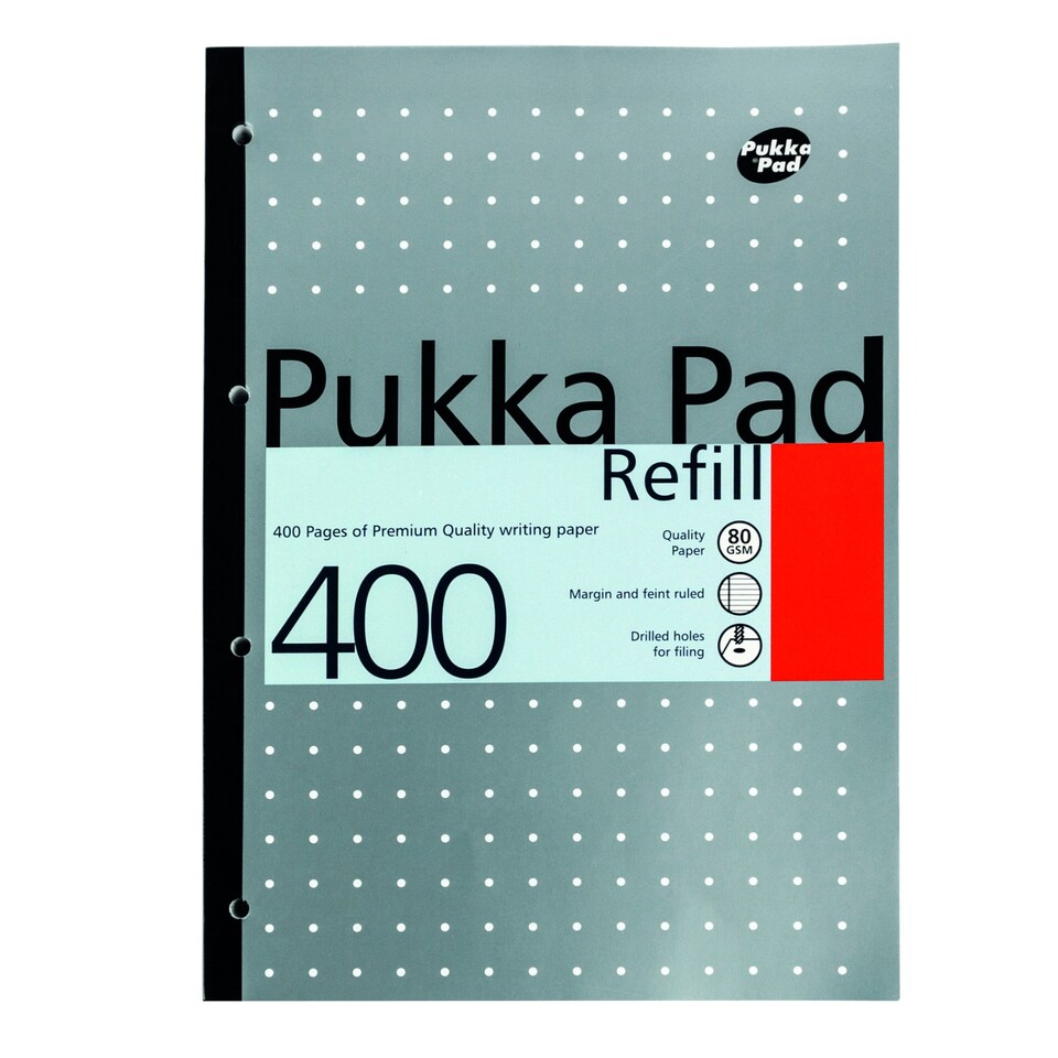Pukka Refill Pad Metallic 400 Pages