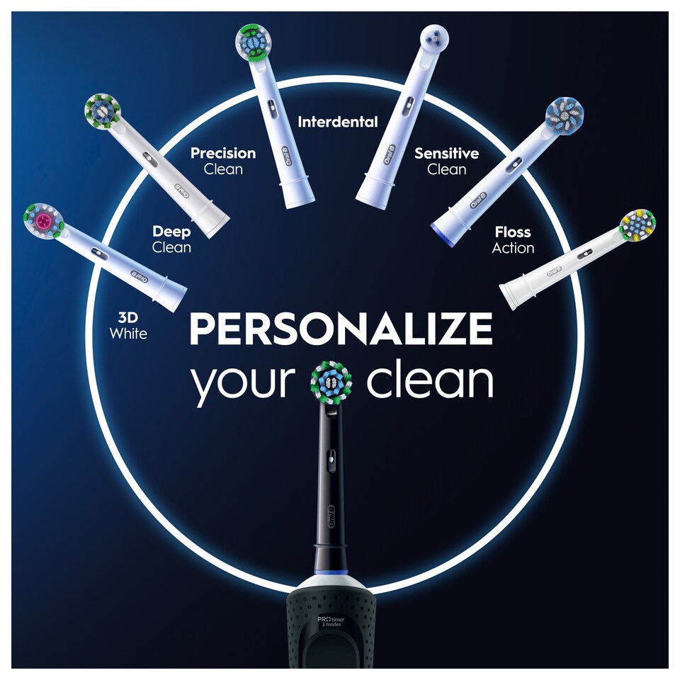 image 1 of Oral-B Vitality Pro Black Electric Toothbrush