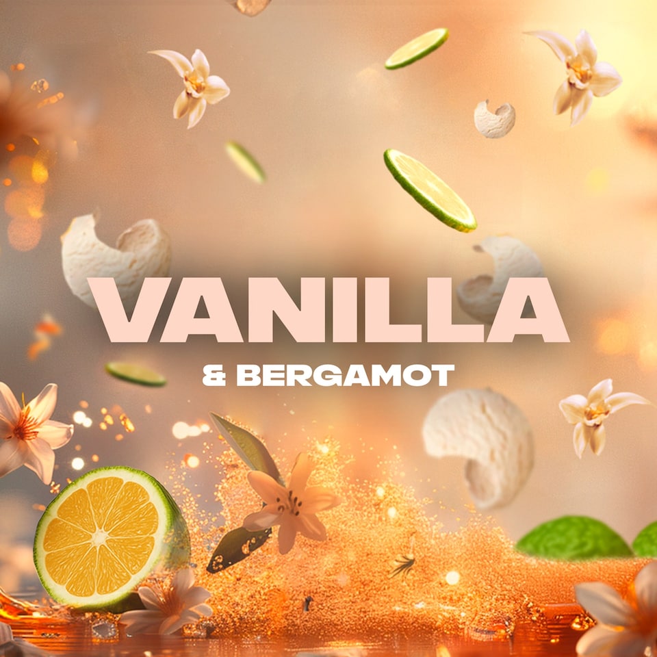 image 1 of Lynx Vanilla & Bergamot scent Premium Lower Body Spray Deodorant 100ml