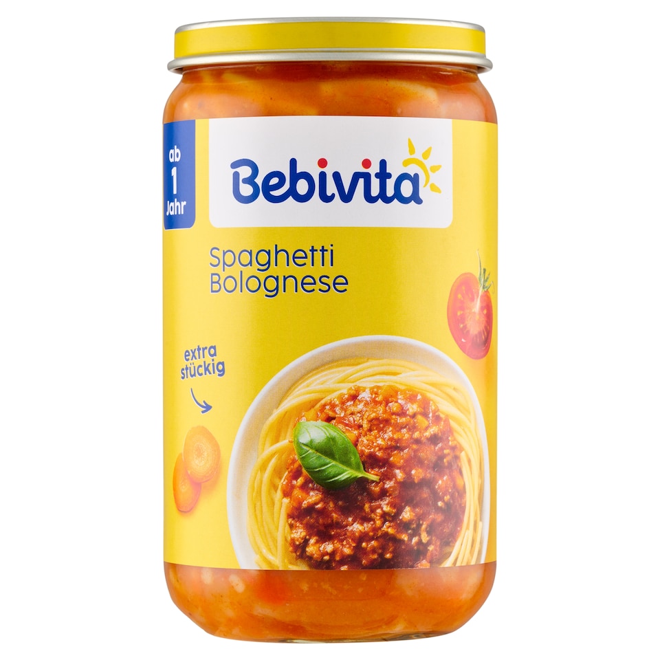 Obrázek 1 pro produkt Bebevita Boloňské špagety 250g