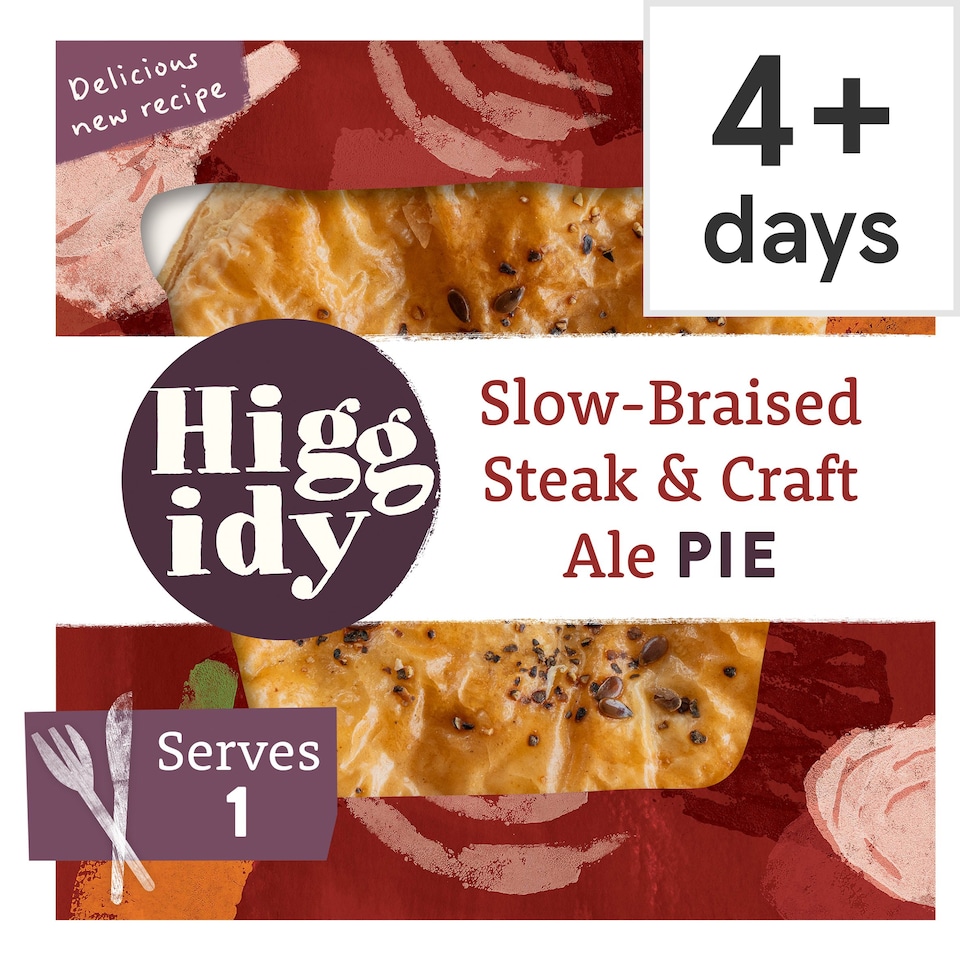 image 1 of Higgidy Slow-Braised Steak & Craft Ale Pie 200g