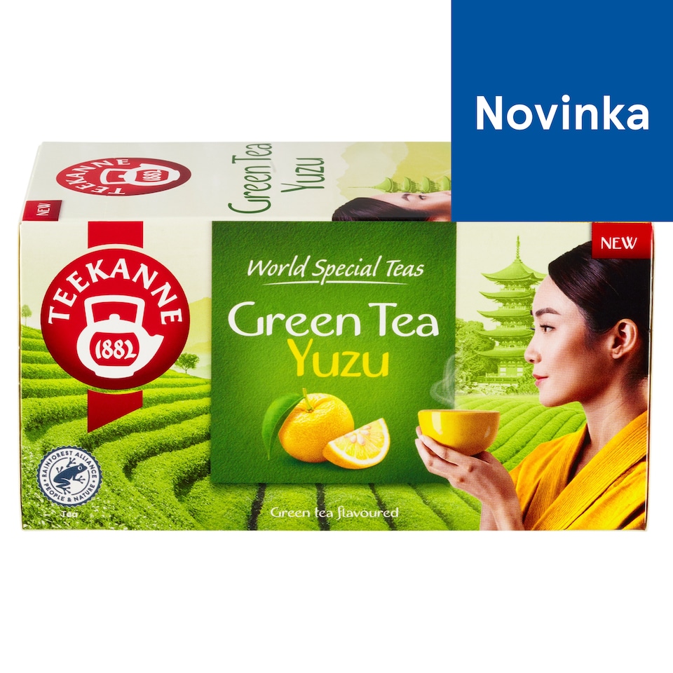 obrázok 1 z Teekanne World Special Teas Yuzu zelený čaj aromatizovaný 20 x 1,75 g (35 g)