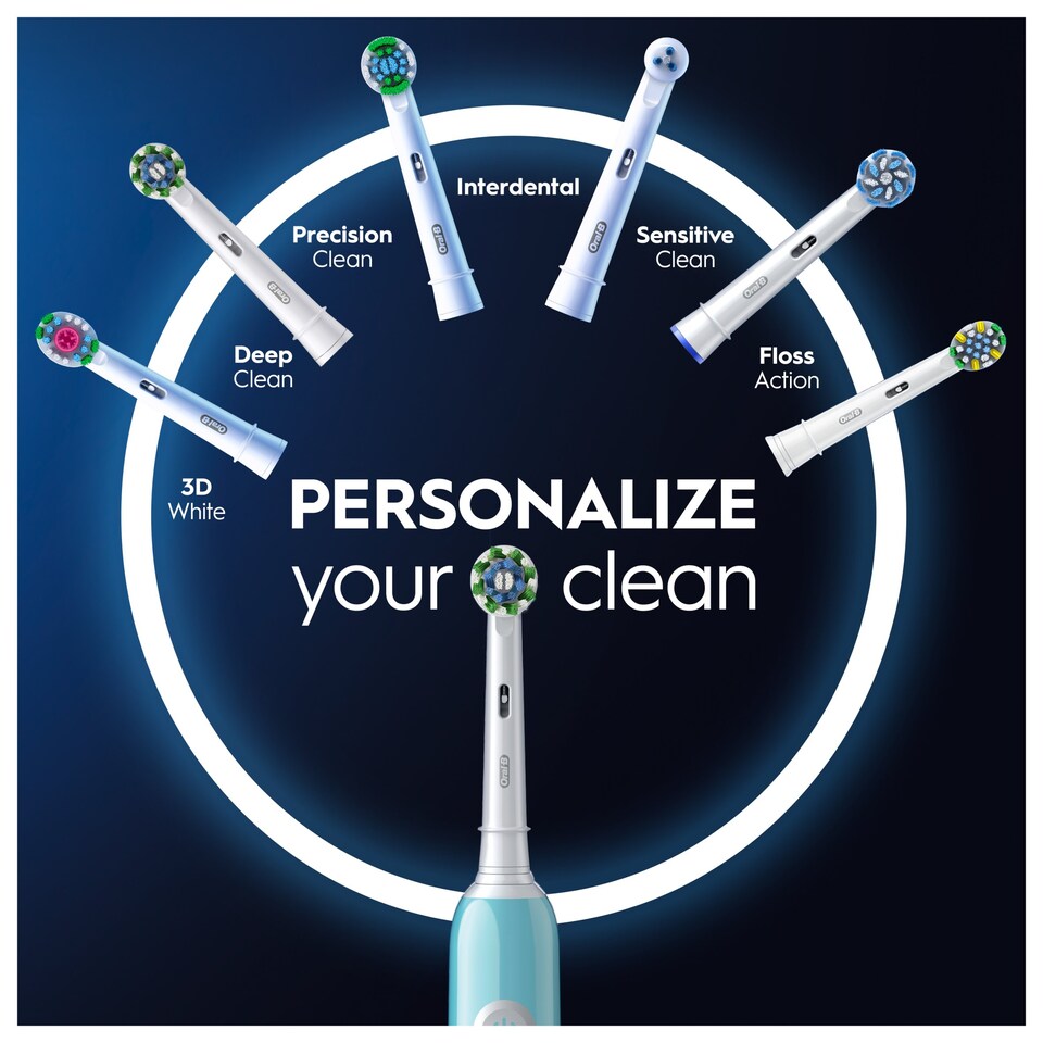 image 1 of Oral-B Pro 1 Cross Action Electric Toothbrush