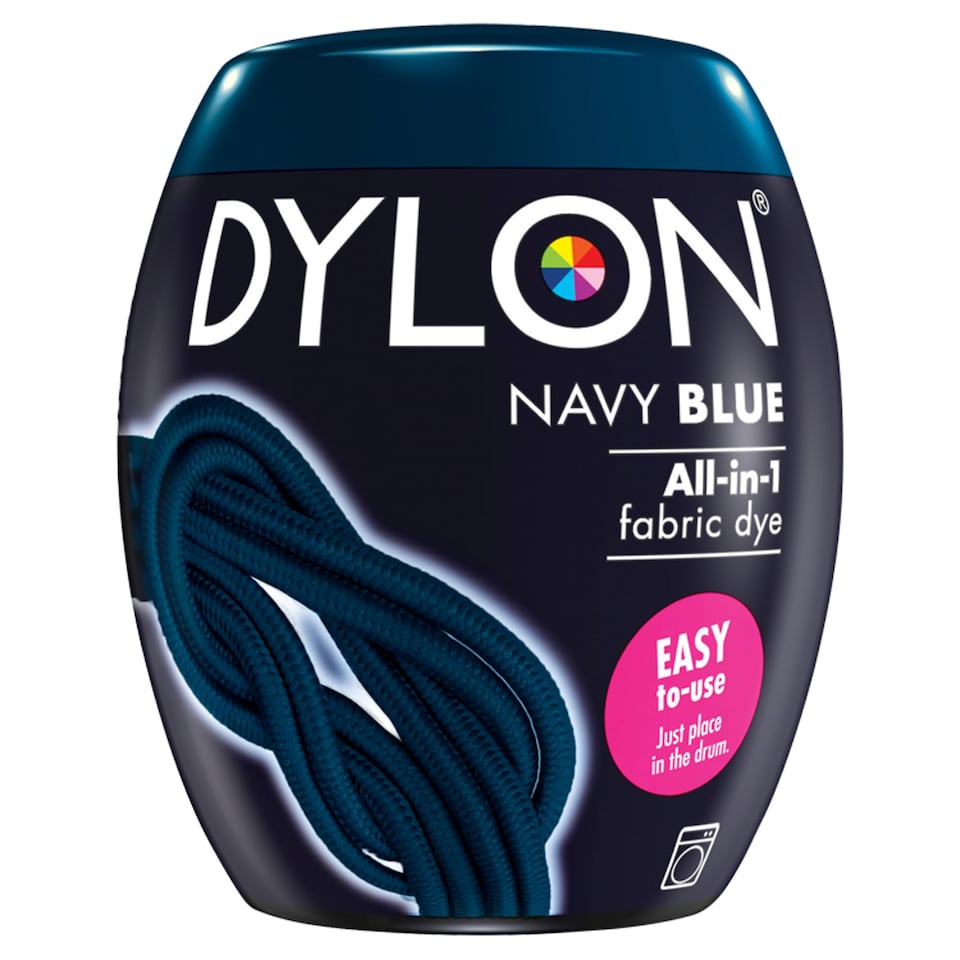 image 1 of Dylon Fabric Dye Pod Navy Blue 350G