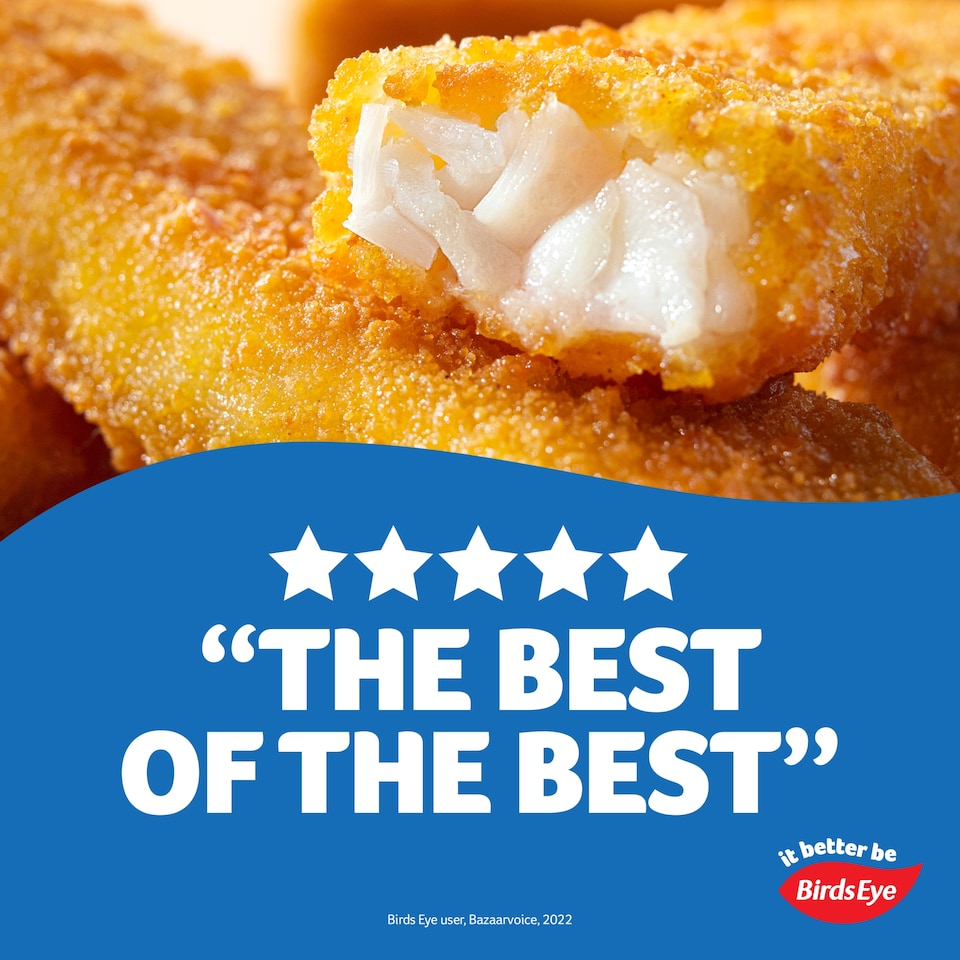 image 1 of Birds Eye 32 Breaded Cod Fish Fingers 896g