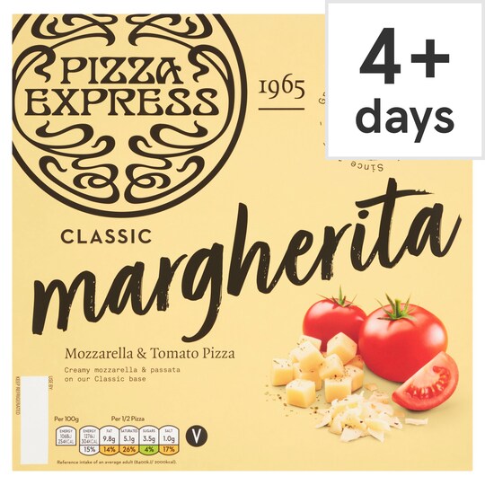 Pizza Express Margherita Pizza 245G Tesco Groceries