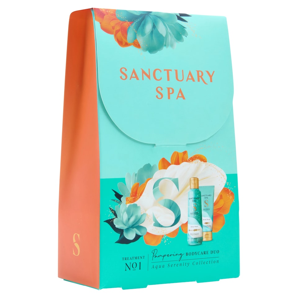 image 1 of Sanctuary Spa Aqua Serenity Pampering Bodycare Duo Gift Set