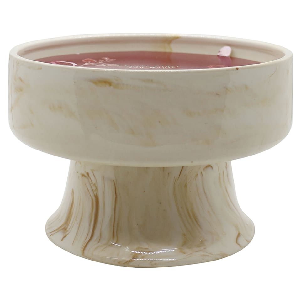 F&F Home Cream Mushroom Multiwick Candle 280g