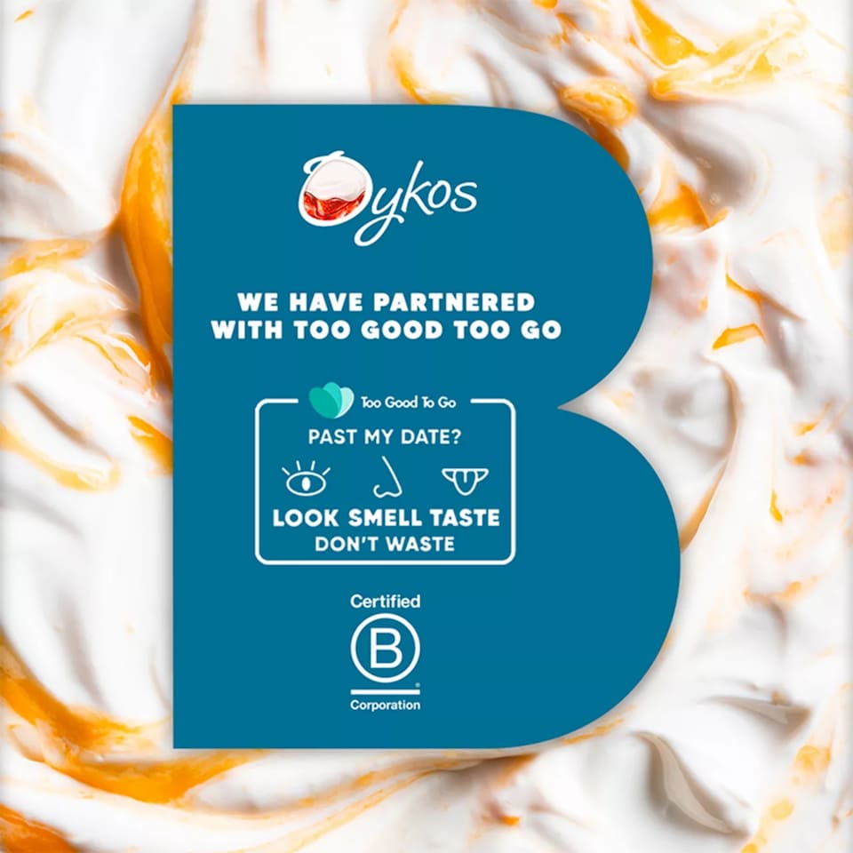 image 1 of Oykos Strawberry Luxury Greek Style Yoghurt Dessert 4x110g