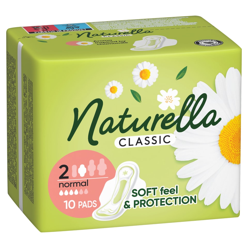 image 1 of Naturella Classic Normal size 2 Pads With Wings 10