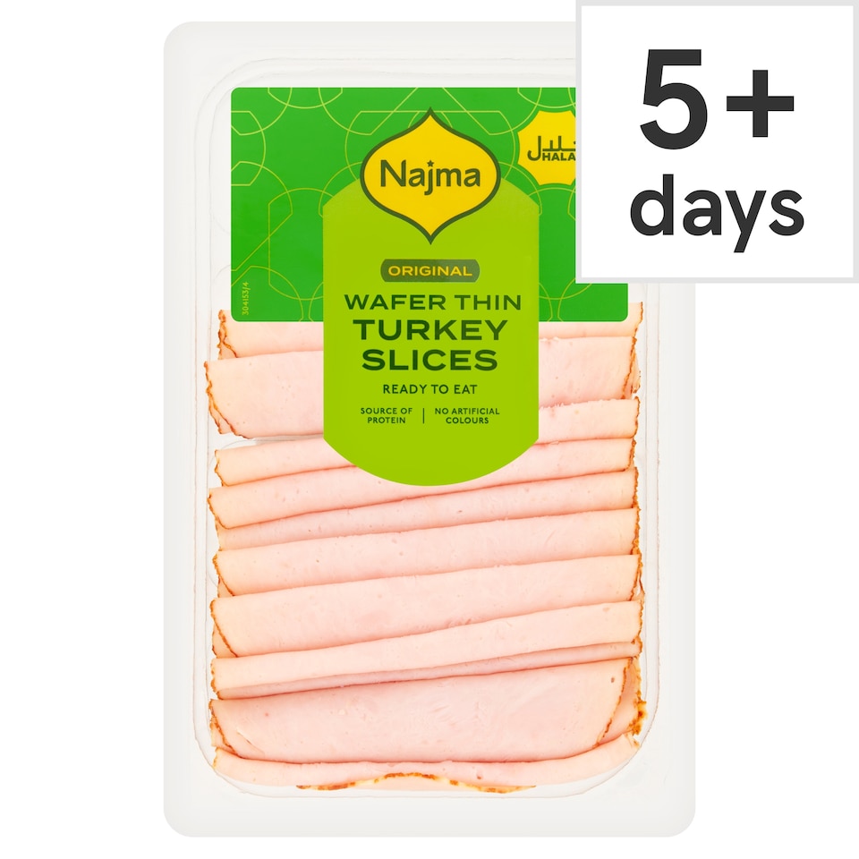 Najma Halal Wafer Thin Turkey 125G