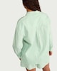 image 3 of OH ME OH MY Pure Cotton Poplin Striped Co-ord Shirt in Green