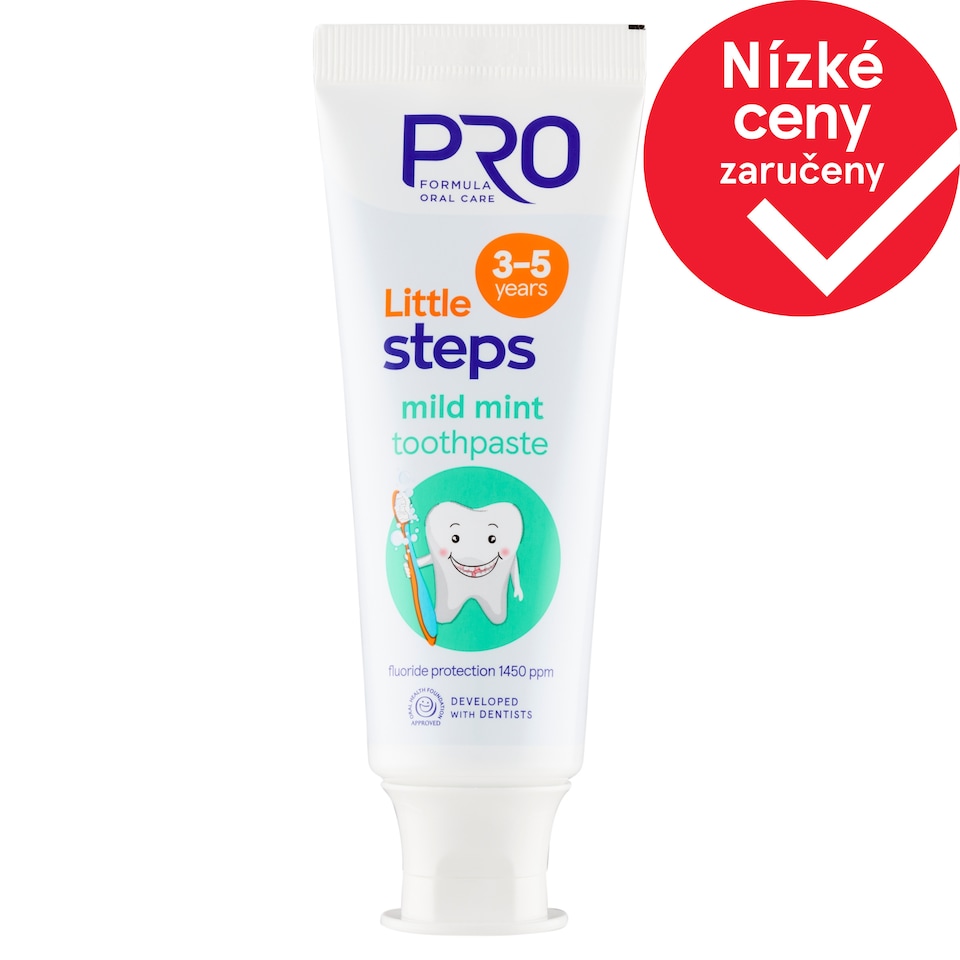 Pro Formula Little Steps Mild Mind zubní pasta pro děti od 3 do 5 let 75ml