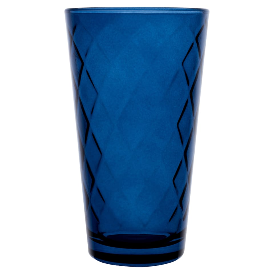 F&F Home Diamond Hiball Glass - Navy