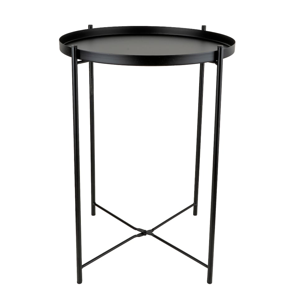 Candlelight Metal Tray Table