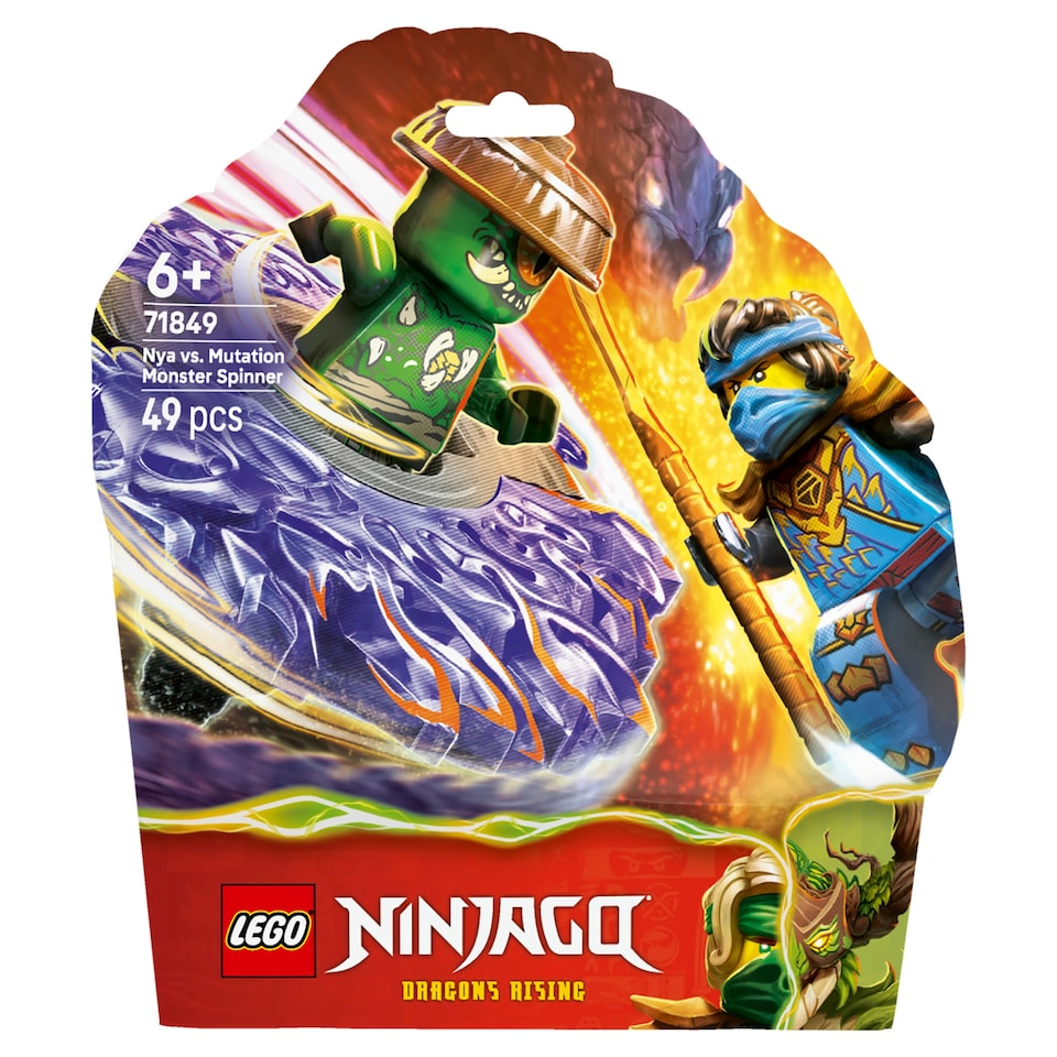 obrázok 1 z LEGO NINJAGO 71849 Nya vs. spinner mutantnej príšery