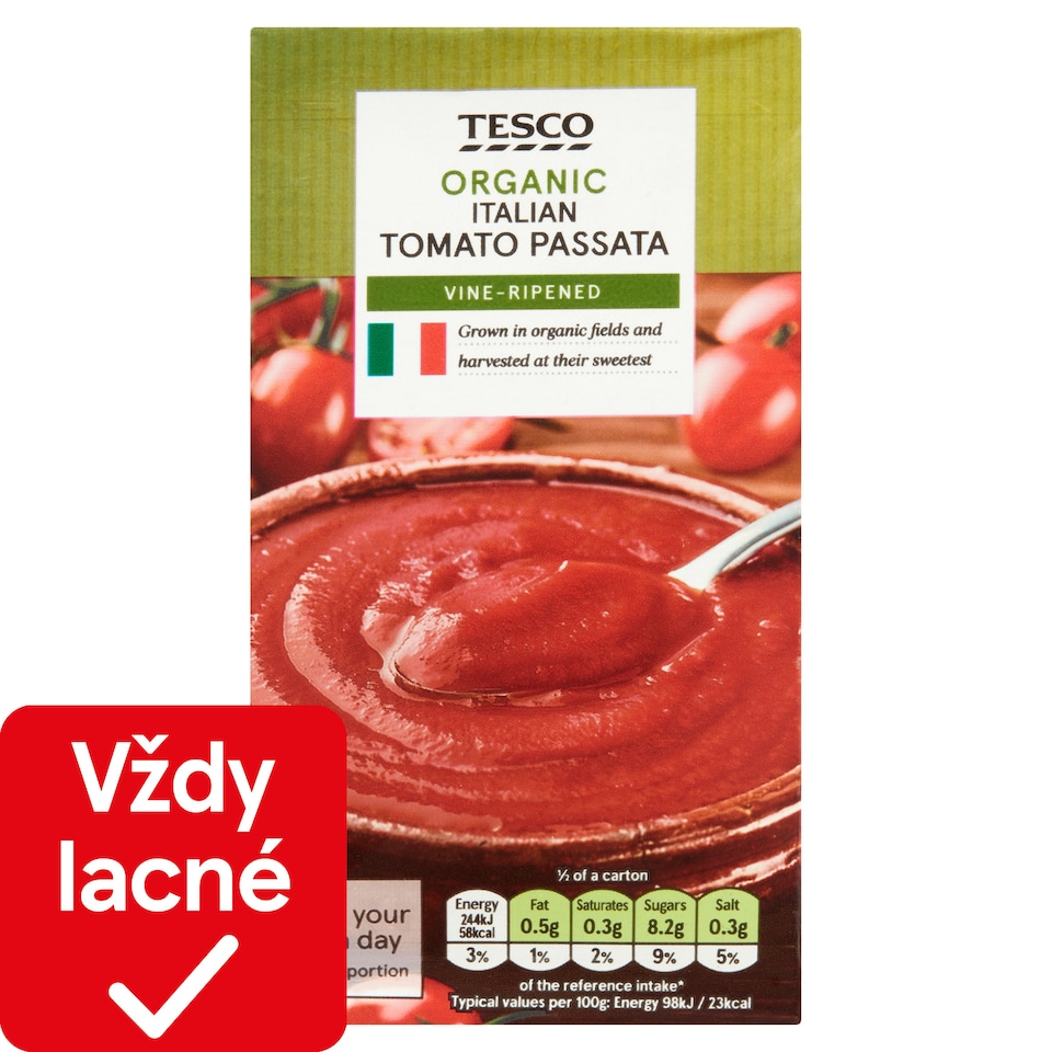Tesco Bio paradajkový pretlak 500 g