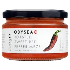 Odysea Roasted Sweet Red Pepper Meze 220g
