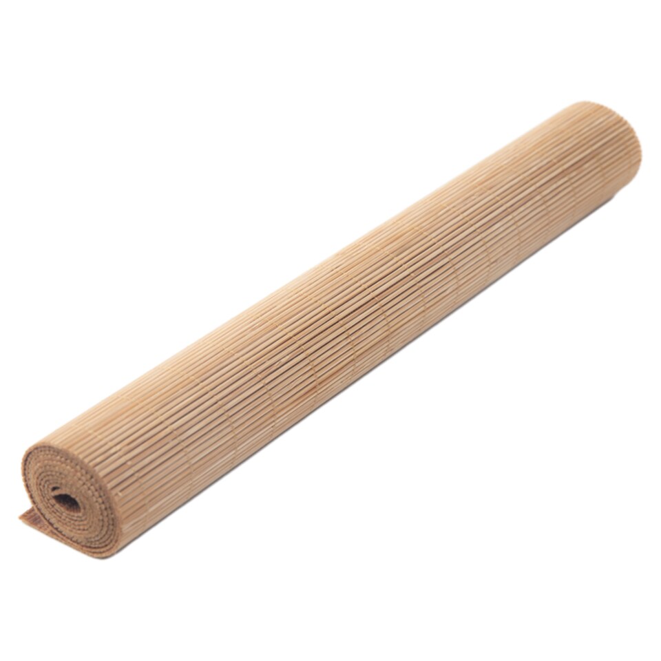 image 1 of Tesco Natural Bamboo Rolled Placemat 2 Pack