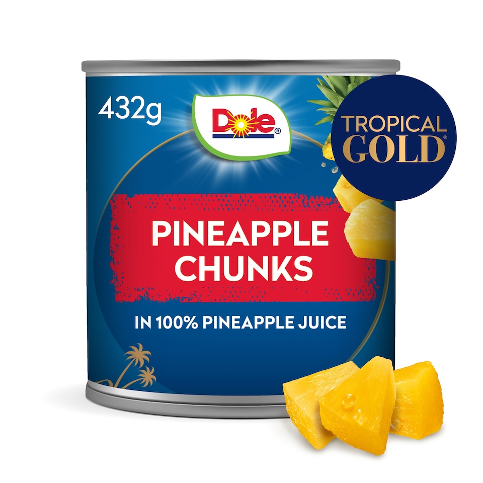 image 1 of Dole Gold Pineapple Chunks In Juice 432G