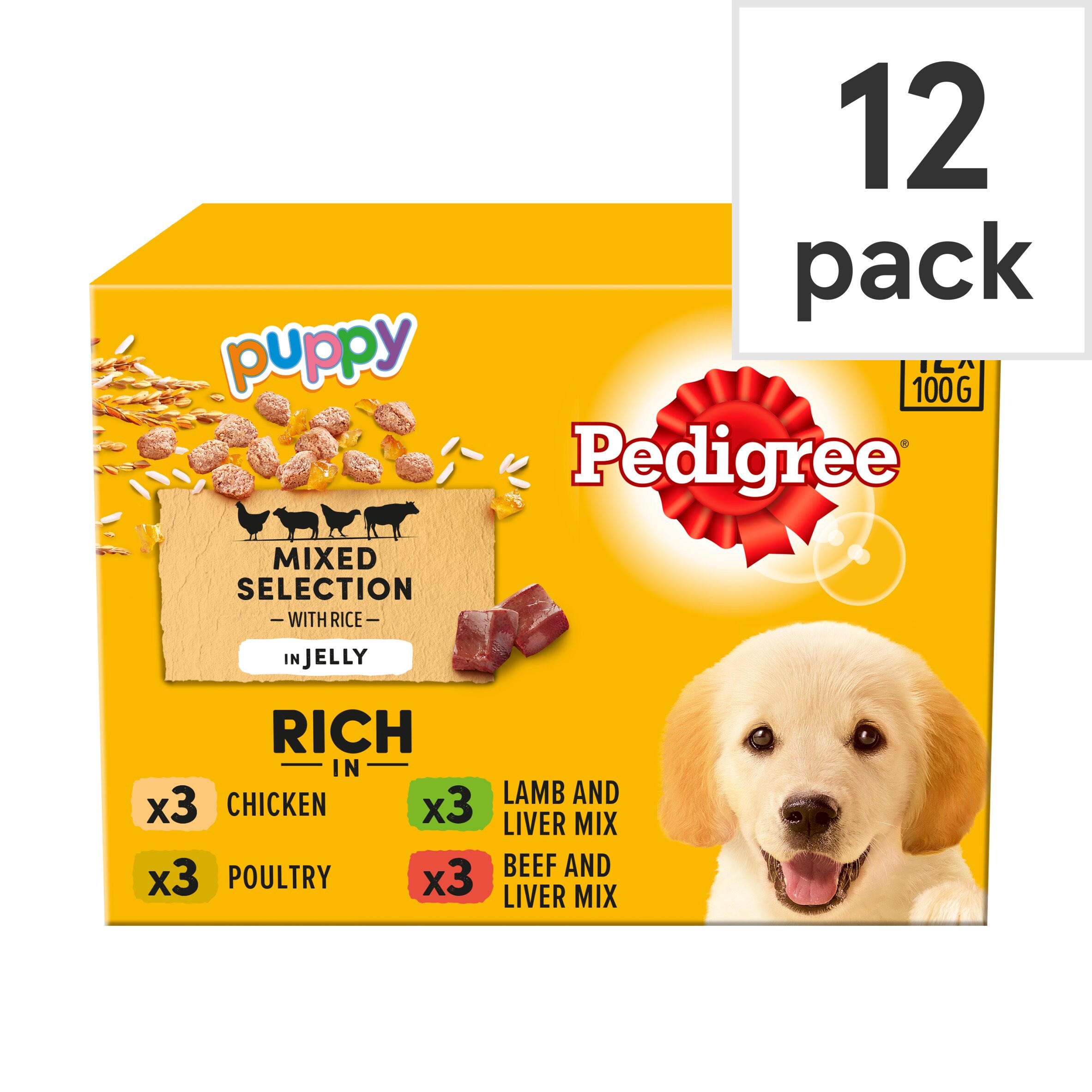 pedigree puppy jelly