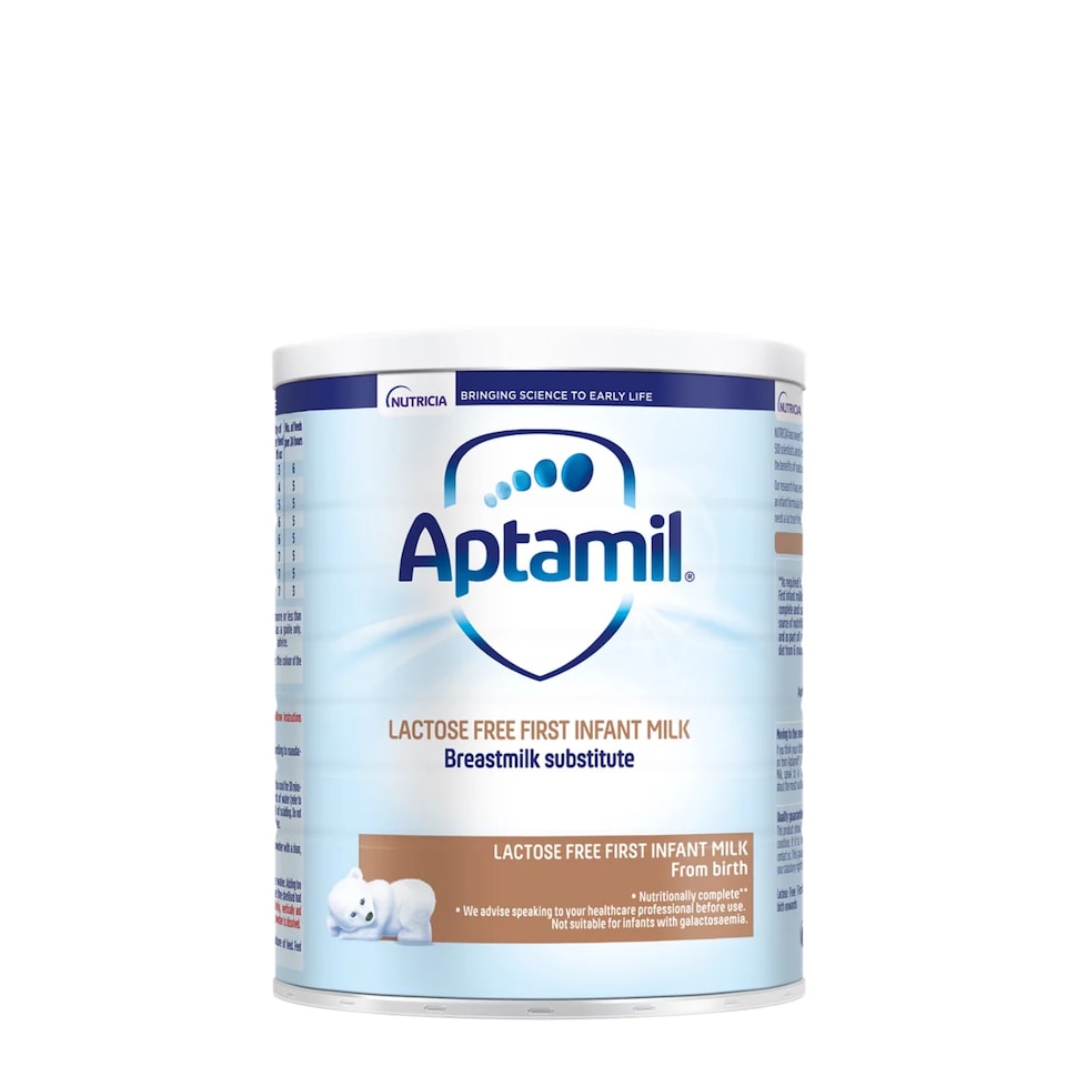 image 1 of Aptamil Lactose Free Baby Milk Formula Powder from Birth 400g