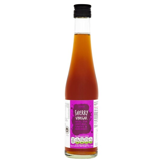 Tesco Sherry Vinegar 350Ml Tesco Groceries