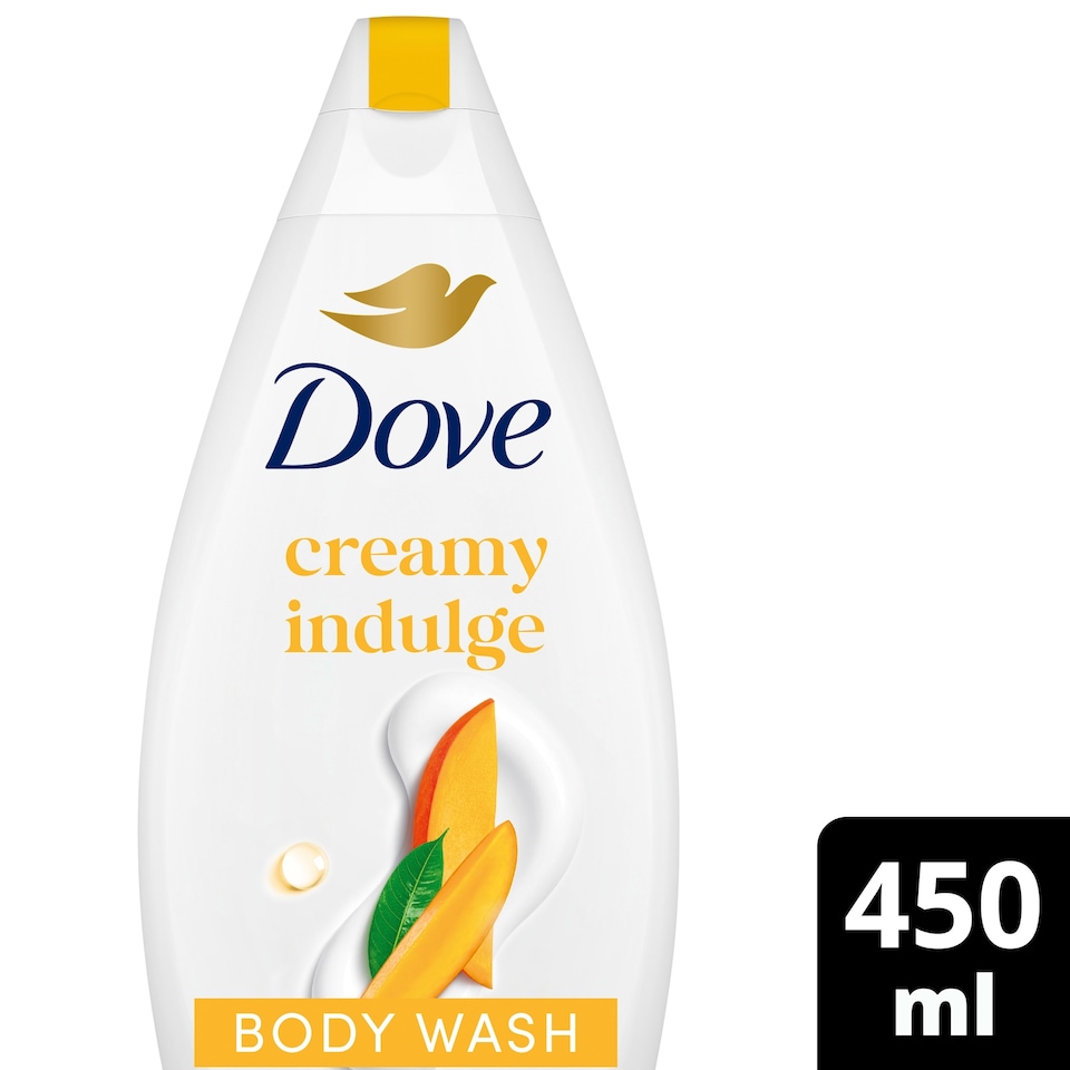 Dove Creamy Indulge Body Wash Shower Gel 450 ml