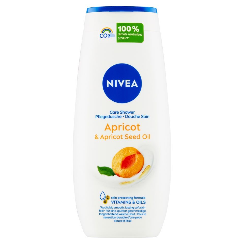 image 1 of Nivea Apricot & Apricot Seed Oil Care Shower Gel 250ml