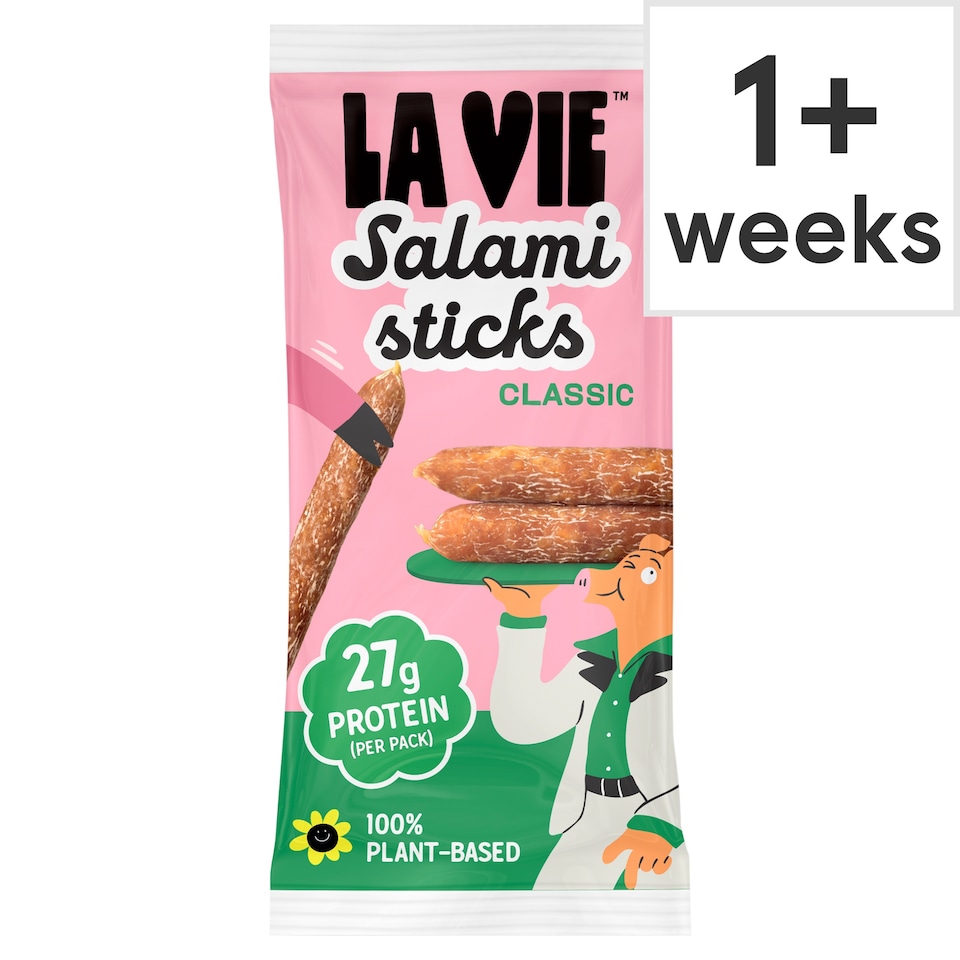image 1 of La Vie Vegan Salami Sticks Classic 75g