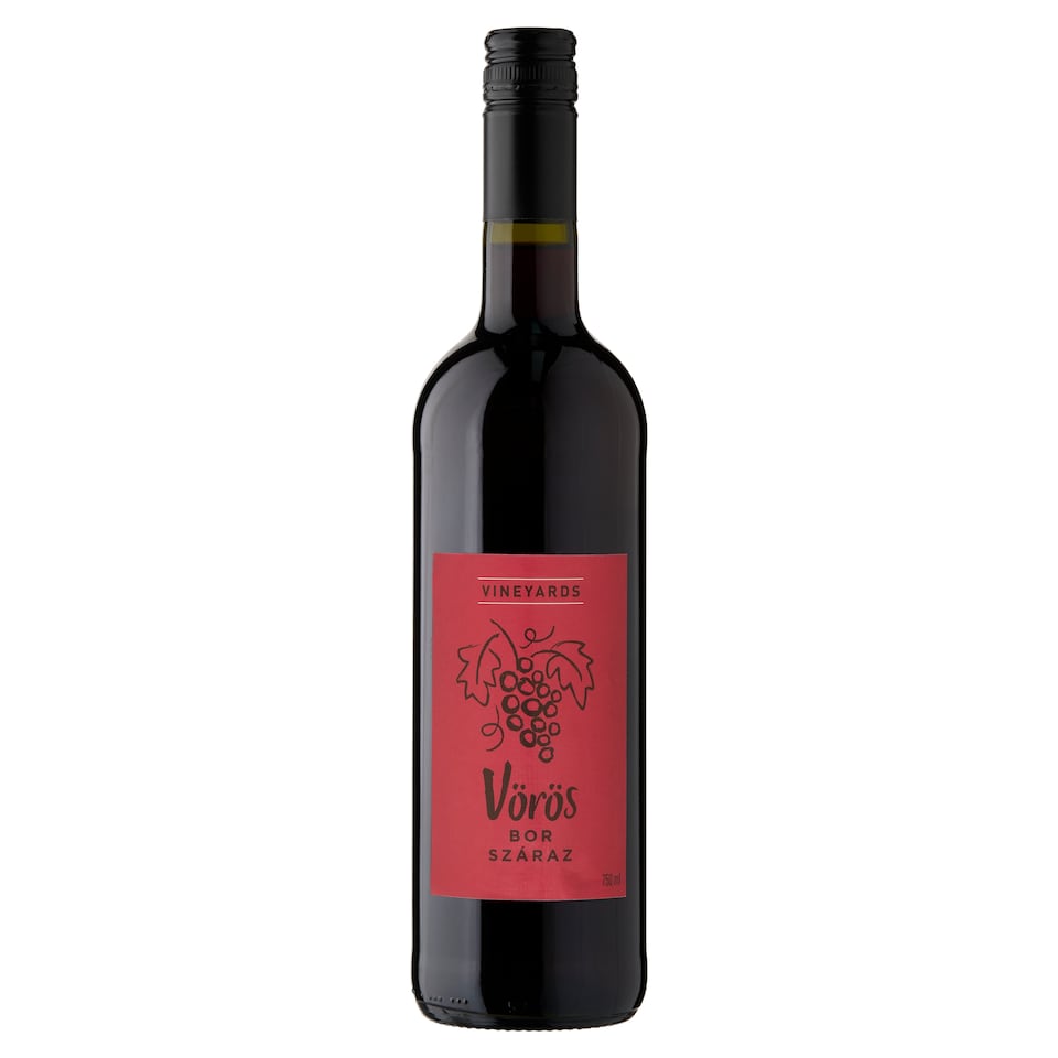 Vineyards Duna-Tisza közi Kékfrankos száraz vörösbor 11% 750 ml