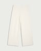 image 4 of F&F Textured Wide Leg Co-ord Trousers in Cream