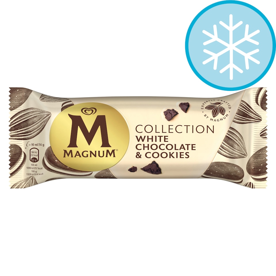 Magnum White Chocolate & Cookies Ice Cream 90Ml