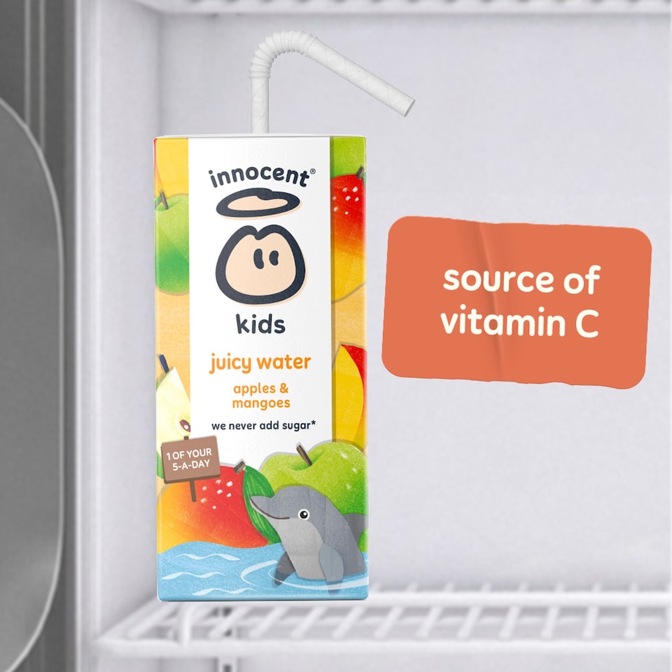 image 1 of innocent Kids Juicy Water Apple and Mango 3 x 200ml