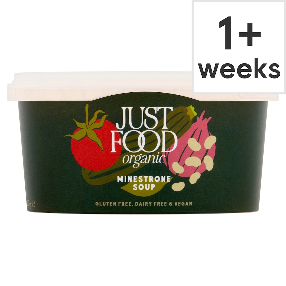 Just Food Organic Minestrone Soup 400g