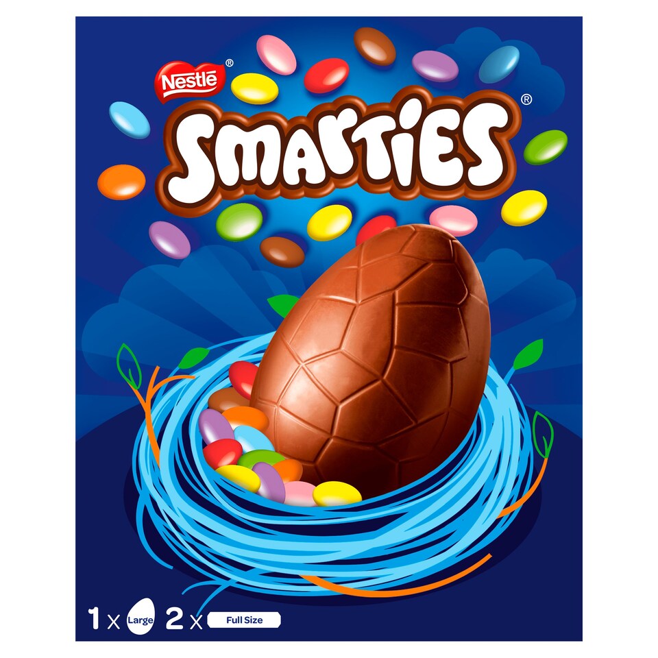 Nestle Smarties Chocolate Egg 256G Tesco Groceries