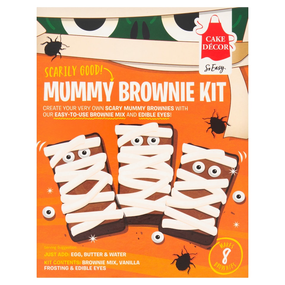 Cake Decor Mummy Brownie Kit 342g