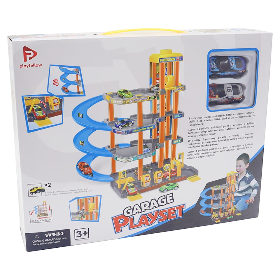 image 1 of Playfellow Garage Playset garáž s autami