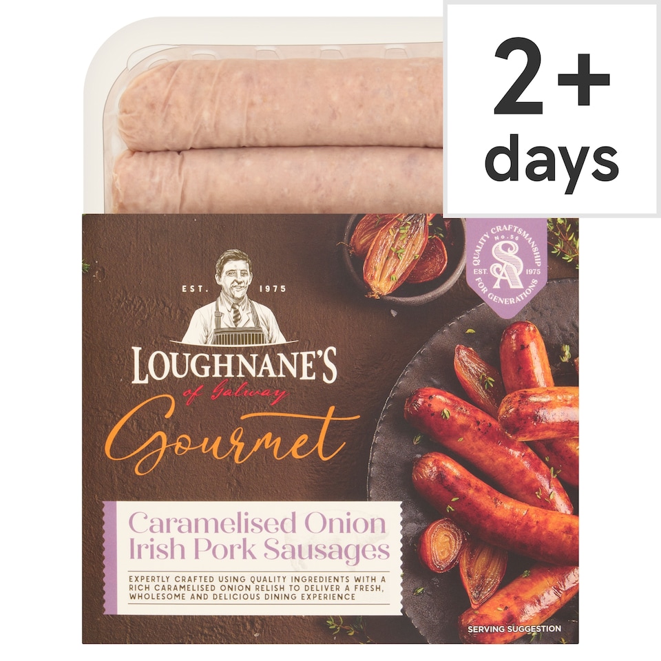 Loughnanes Caramelised Onion Pork Sausage 454g